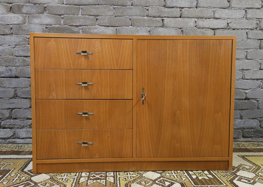 Möbelstück mit 4 Schubladen 1 Tür Jahr 1960 Vintage