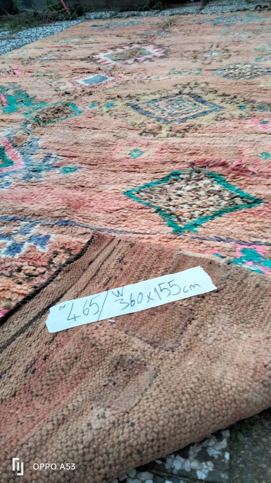 Image 1 of Handgeknoopt Berber kleed wol 360x155cm