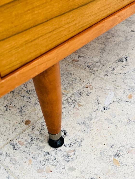 Image 1 of Vintage teakhouten commode met 4 lades, jaren 60 stijl, G-Plan