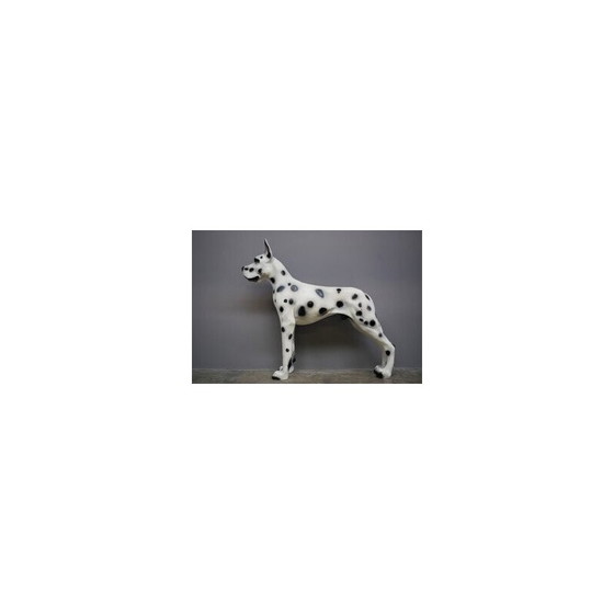 Image 1 of Vintage Dalmatian dog in resin, 1970s