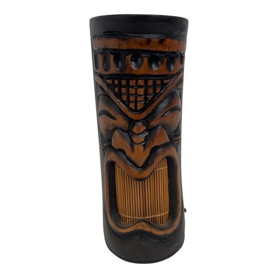 Image 1 of Vintage tiki lamp from the 1960s, collector's item