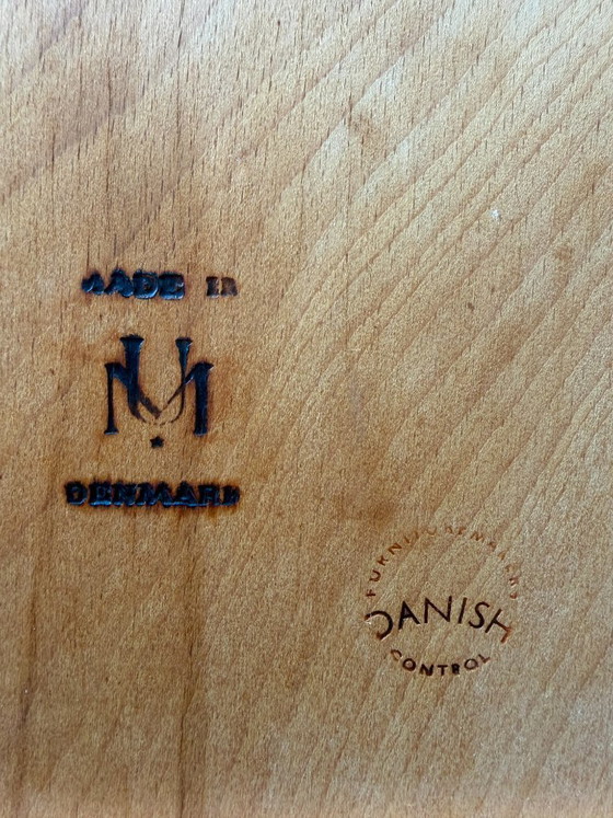 Image 1 of Set di 4 sedie scandinave vintage di Johannes Andersen - 1960