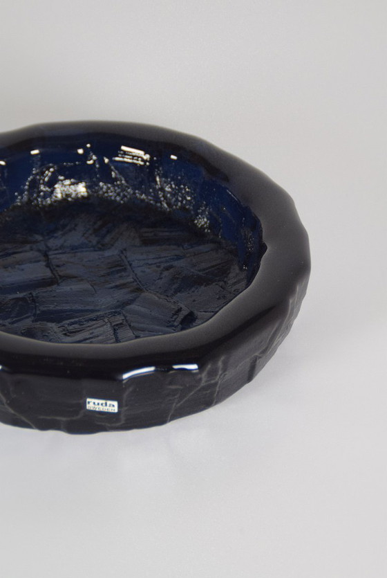 Échelle Suédoise en Cobolt par Göte Augustsson pour Ruda Glasbruk, 1960s – Objets déco (photo 5 of 5)