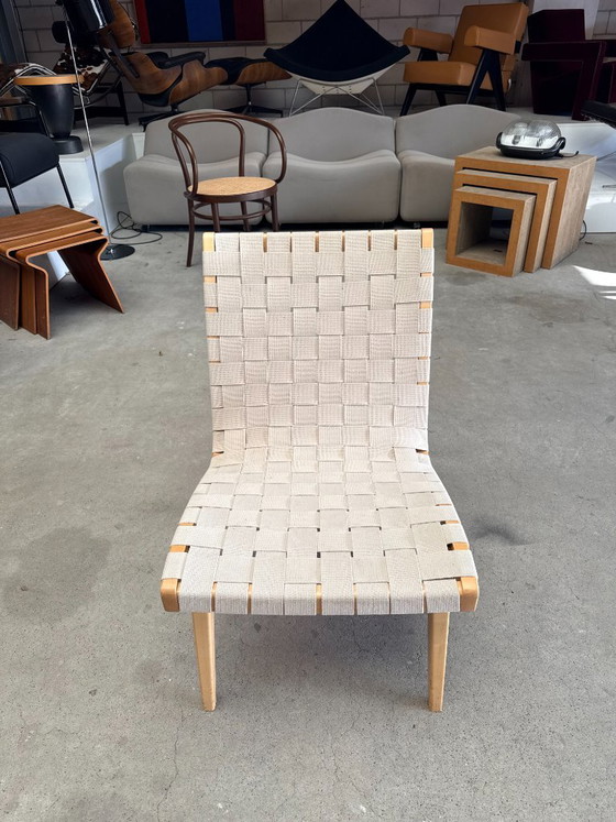 Knoll Risom lounge chair, Jens Risom, Sillas y sillones, Textil, Madera, Beige (foto 10 de 13)