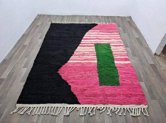 Tapis berbère marocain 200cm x 300cm – Wool, Modern (photo 10 of 11)