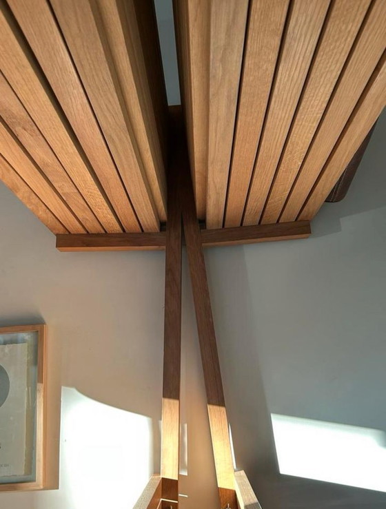 Image 1 of Eiken trein coupé (B) uit winkel