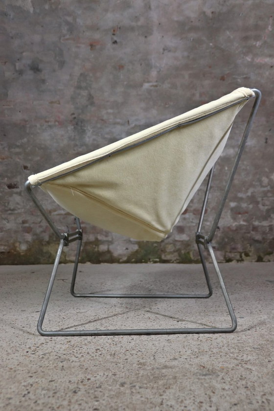 Image 1 of AP-14 – “Anneau” loungestoelen – Set van 2 – Pierre Paulin – A. Polak – Nederland / Frankrijk – jaren 1950