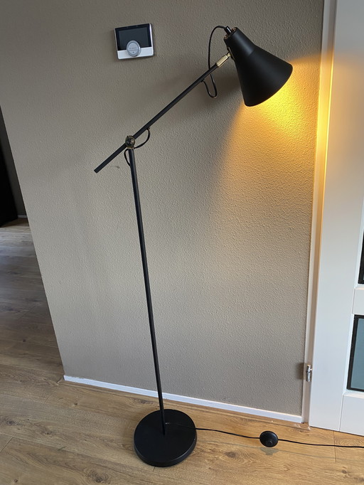 Vloerlamp hengellamp zwart