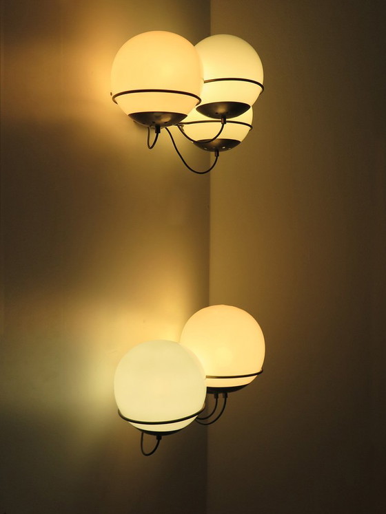 Appliques murales de Candle, Italie, 1960, set de 2 (photo 10 of 17)
