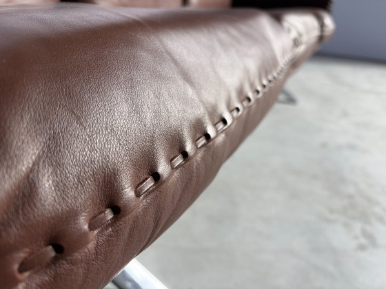 Divano De Sede DS31 in pelle marrone, anni '70 – Divani, Metallo (photo 5 of 10)