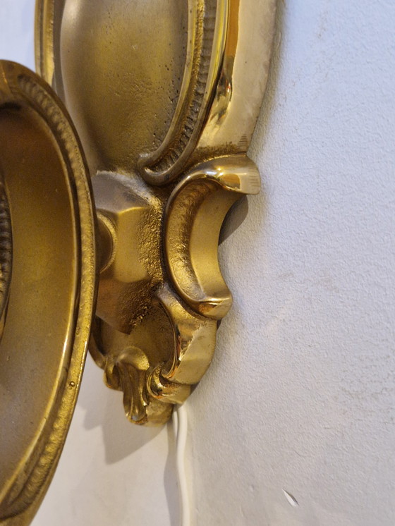 Image 1 of Lámpara de pared doble clásica 