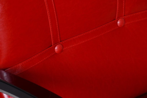 Fauteuil Bauhaus restauré, par Vichr a Spol., chrome, cuir, Allemagne, années 1930 – Leather, Metal (photo 2 of 10)