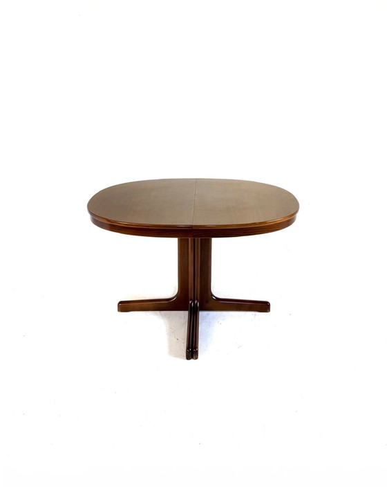 Image 1 of Vintage XL extendable teak dining table, Lübke '60