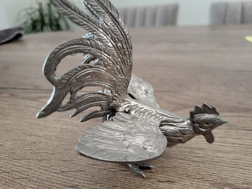 Silver-plated French ruffs
