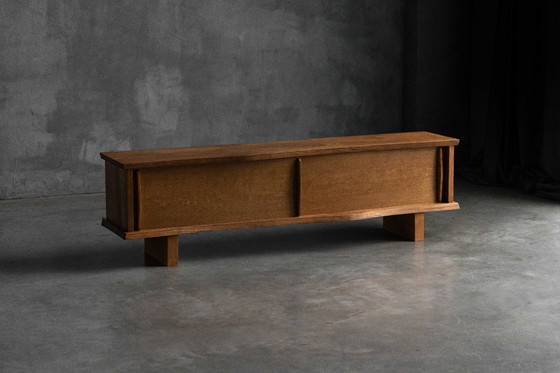 Image 1 of Aparador con puertas integradas de Charlotte Perriand y Atelier Jean Prouvé, Francia, década de 1950