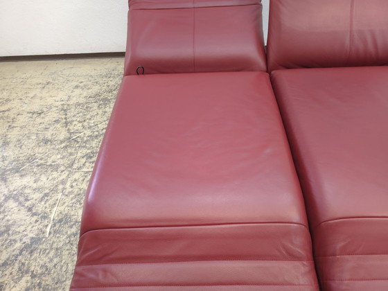 Rolf Benz Plura Sofa Designer Sofa Leather Sofa Couch Function – 2 seaters (photo 4 of 15)