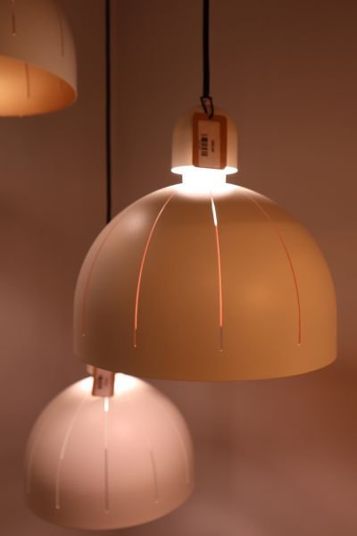 Lampada a sospensione Masiero Cupole Rosa