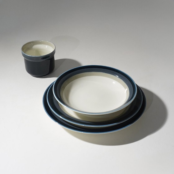 “Eco” Dinnerware Set by Giovanni Garibaldi for Ginori, 1970s – Richard Ginori, Kitchen accessories, Ceramic (photo 3 of 15)