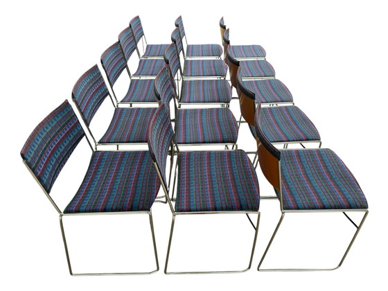 Image 1 of 15x sedie di design impilabili