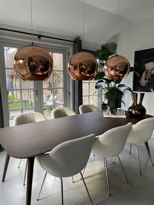 Moooi Zio Table 250x100 cm cinnamon Marcel Wanders – eettafels, Wood
