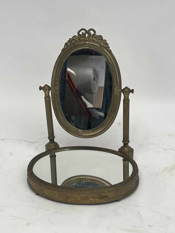 Image 1 of Victorian Mirror 1880 Baroque Style