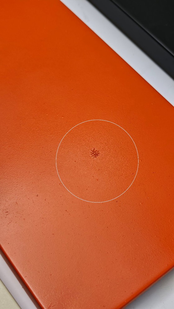 Tomado Étagères murales vintage Noir Orange Blanc – Metal (photo 8 of 8)