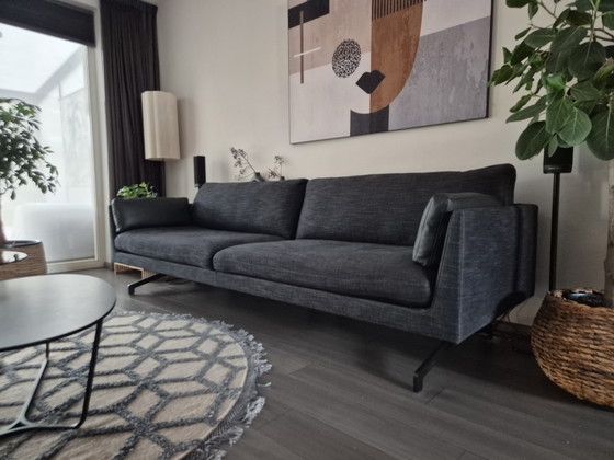 Divano lounge Fauve del marchio Indera, Divani, Pelle, Metallo, Nero, Modern (foto 6 di 8)