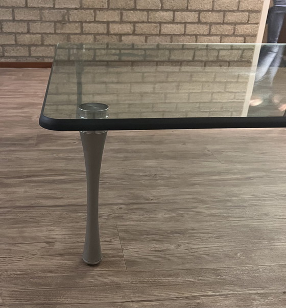Image 1 of Rolf Benz glazen salontafel