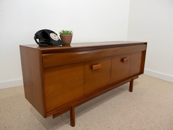 Credenza in teak White & Newton – Modello Byfolder – Anni '60 – Credenze, Legno (photo 3 of 13)