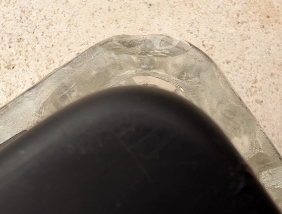 Image 1 of Grote Europhane IJsglas plafonnière 