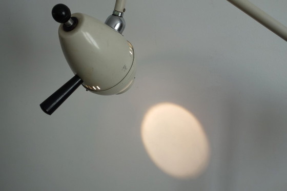 Lampada da terra da dentista vintage, Germania anni '60, Soux, Lampade da terra, Metallo, Plastica, Crema (foto 11 di 15)