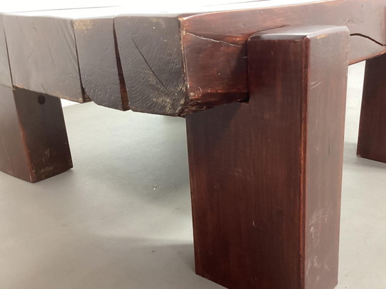 Image 1 of Brutalist Dutch Coffee Table 1960s
