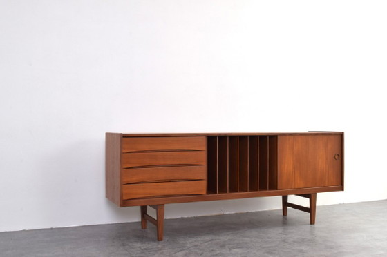 Image 1 of Mid-Century Teak Hi-Fi Sideboard Ulvö by Erik Wørts for Ikea, 1960s.