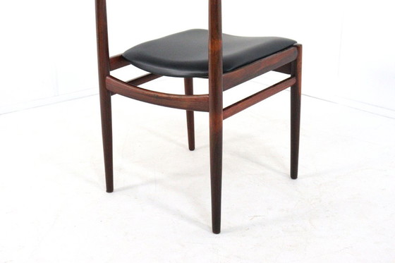 Image 1 of Set of 8 Rosewood Chairs Dining Chairs 'Vesterlund' Vintage