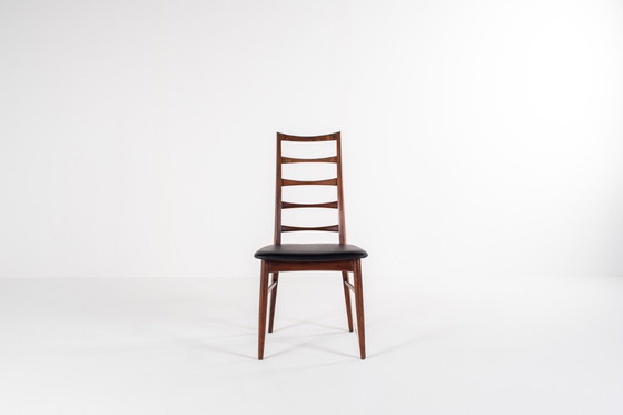 Image 1 of Set of 6 Niels Koefoed “Lis” Rosewood Chairs for Hornslet Møbelfabrik, Denmark, 1960s