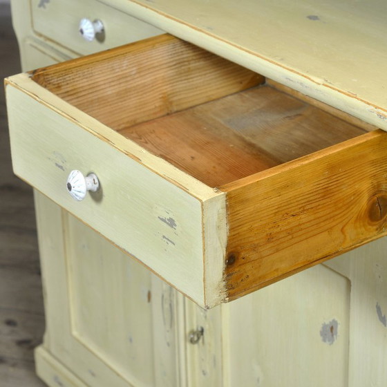 Image 1 of Grenen dressoir, circa 1900