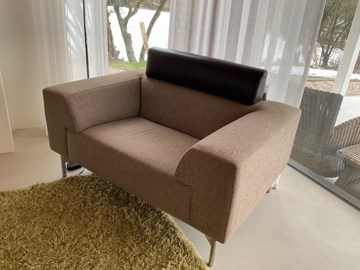 Divano a due posti Howlo con poggiatesta girevole