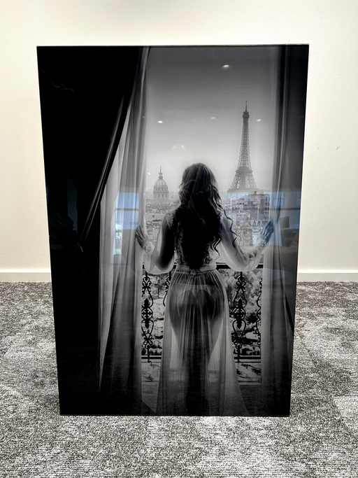 Woman in Paris wall decoration