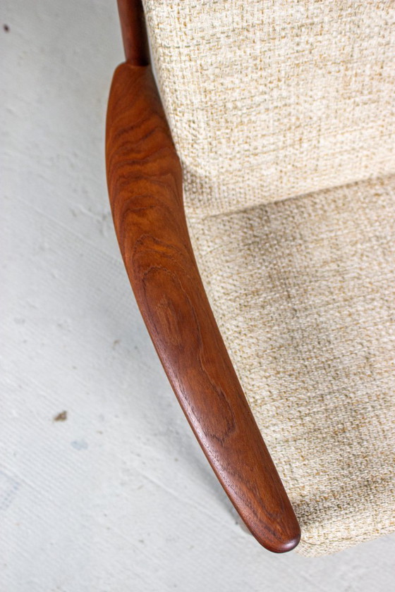 Image 1 of Canapé vintage en teck Grete Jalk France and Son, milieu du siècle