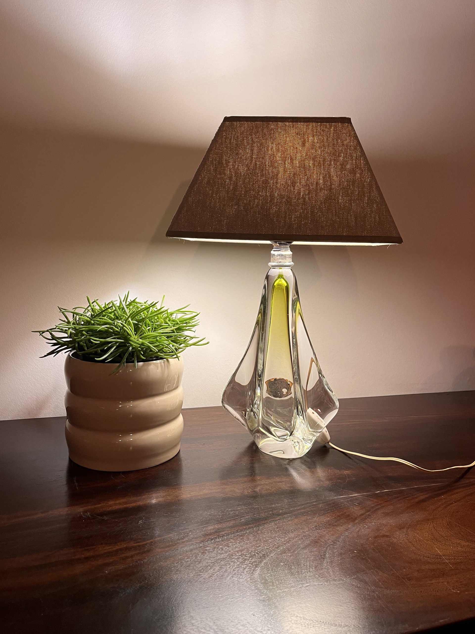 val saint lambert クリスタル　置物 Val Saint Lambert Floor lamp | €125 | Whoppah