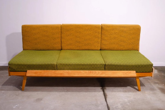 Image 1 of Mid century folding sofabed by Drevotvar, 1970s, Czechoslovakia