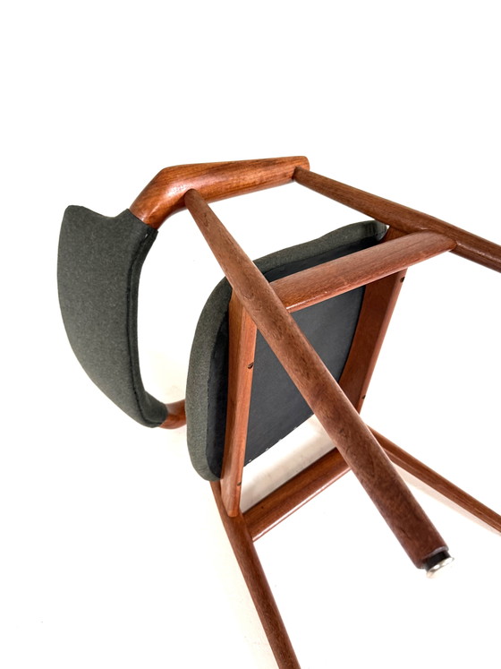 6x GM11 restaurées, Glostrup Møbelfabrik ‘60 – Chaises de salle à manger, Wood, Wool (photo 10 of 15)
