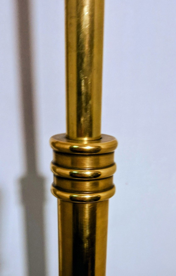 Image 1 of Lampada da terra in ottone stile anni '30