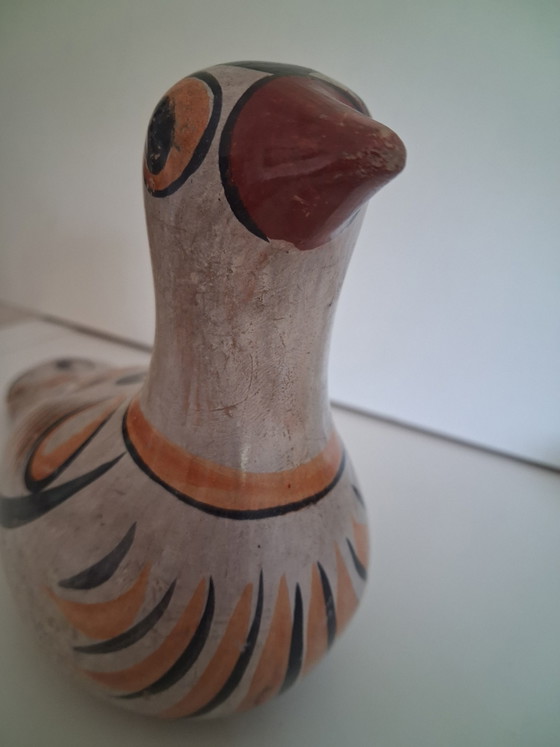 Oiseau decoratif en terre vernissée, art populaire mexicain – Objets déco, Ceramic (photo 9 of 10)