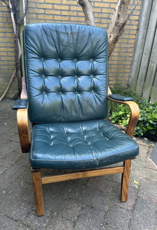Mid-century Zweeds design fauteuil