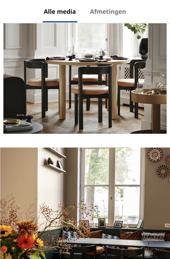 Image 1 of 6 IKEA STOCKHOLM 2025 Chairs – New in Box