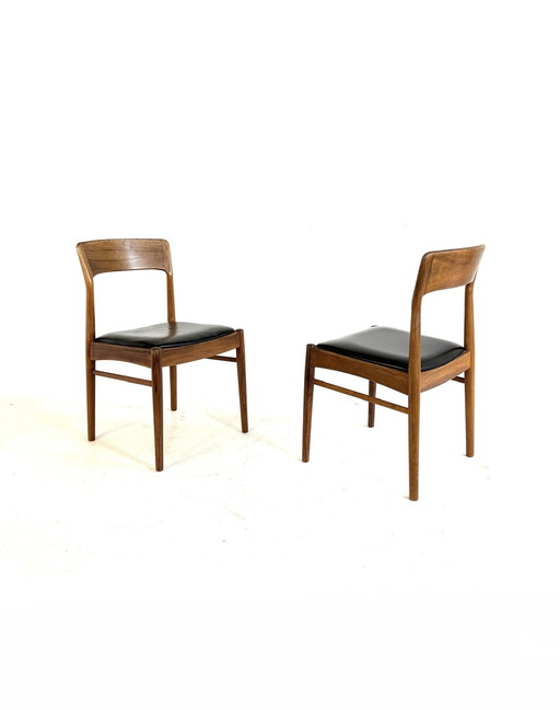 Ensemble de 2 chaises à repas vintage, Korup Stolefabrik '60