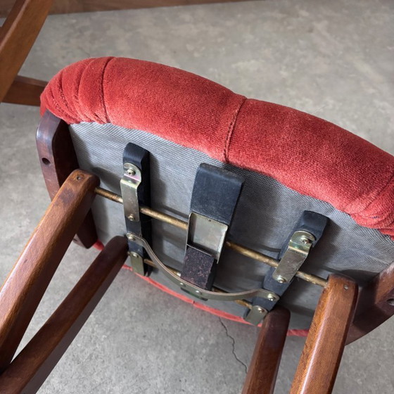 Image 1 of Verstelbare vintage fauteuil