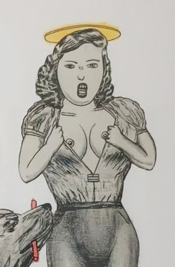 Image 1 of Litografía Pat Andrea (95 x 80 cm)