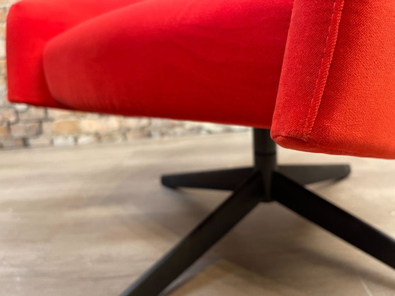 Montis Puk Low – Tissu Rouge | Simon Pengelly – Fauteuils, Metal, Textile (photo 13 of 21)